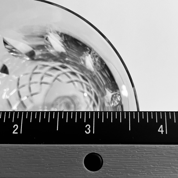 4 TIFFIN-FRANCISCAN ‘Elyse’ Water Goblets / VINTAGE AMERICAN CRYSTAL / 1 Scratch - Picture 12 of 12